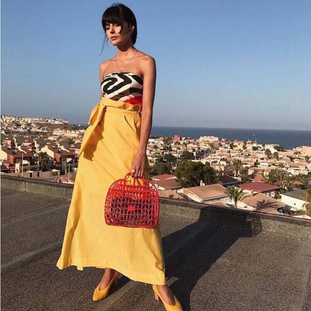 Ajaie Alaie Rosa maxi skirt Sol L